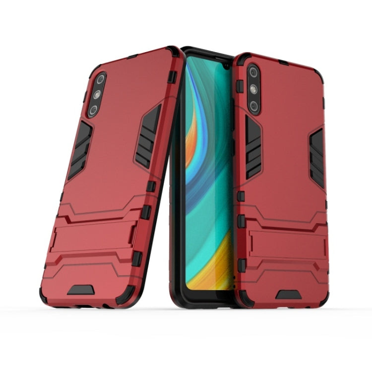 PC antiurto + TPU con supporto, For OPPO A8, For OPPO Realme 6 Pro, For Huawei Y7p / P40 Lite E, For Huawei Enjoy 10E, For Galaxy A70e