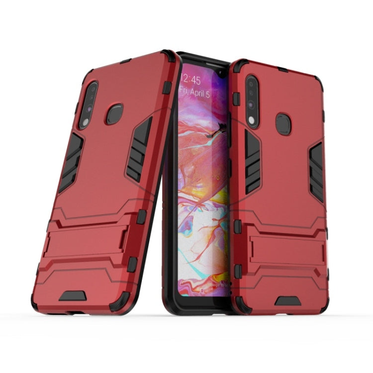 PC antiurto + TPU con supporto, For OPPO A8, For OPPO Realme 6 Pro, For Huawei Y7p / P40 Lite E, For Huawei Enjoy 10E, For Galaxy A70e