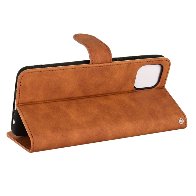 Custodia per telefono in pelle con vibrazione magnetica Skin Feel, For Samsung Galaxy A03 166mm