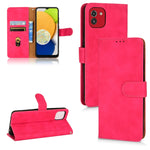 Custodia per telefono in pelle con vibrazione magnetica Skin Feel, For Samsung Galaxy A03 166mm