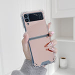 Custodia per telefono in TPU antiurto a specchio, For Samsung Galaxy Z Flip4