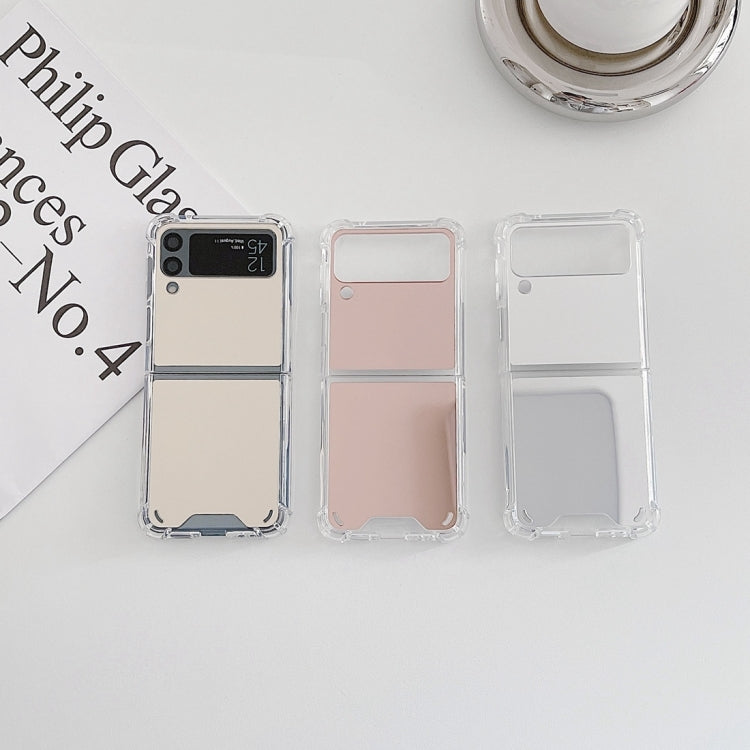 Custodia per telefono in TPU antiurto a specchio, For Samsung Galaxy Z Flip4