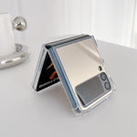 Custodia per telefono in TPU antiurto a specchio, For Samsung Galaxy Z Flip4