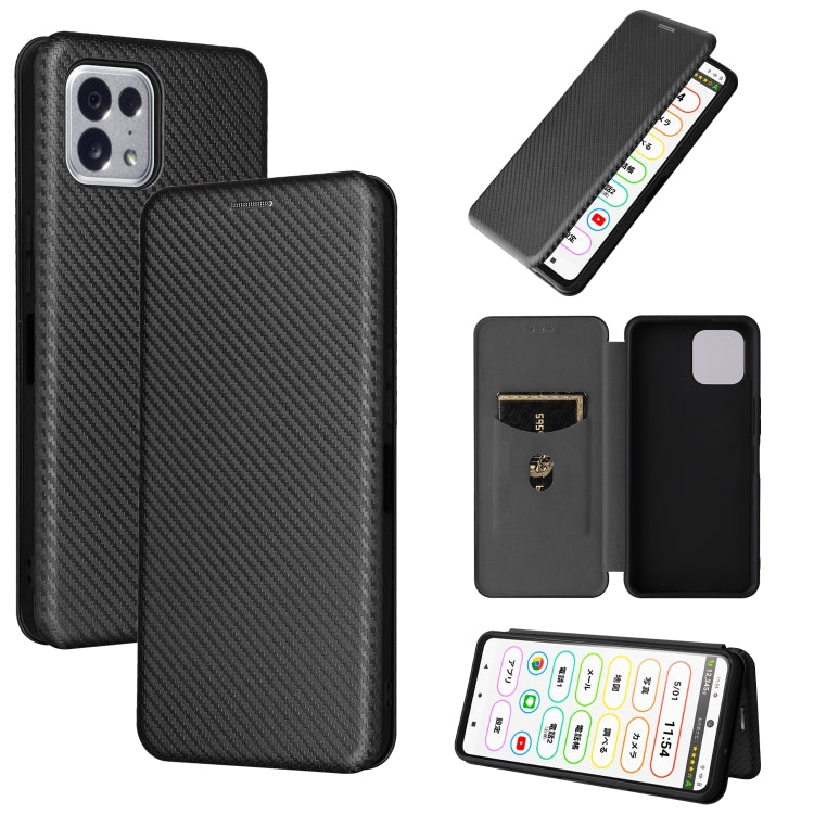 Custodia per telefono in pelle magnetica con trama in fibra di carbonio, For Tone E22, For vivo S12 5G / V23 5G, For Redmi Note 11T Pro / Note 11T Pro+ 5G, For Motorola Moto G42