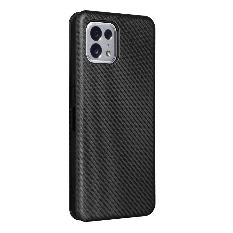 Custodia per telefono in pelle magnetica con trama in fibra di carbonio, For Tone E22, For vivo S12 5G / V23 5G, For Redmi Note 11T Pro / Note 11T Pro+ 5G, For Motorola Moto G42