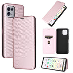 Custodia per telefono in pelle magnetica con trama in fibra di carbonio, For Tone E22, For vivo S12 5G / V23 5G, For Redmi Note 11T Pro / Note 11T Pro+ 5G, For Motorola Moto G42
