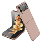 Custodia per telefono pieghevole ultrasottile spruzzata d'olio, For Samsung Galaxy Z Flip4