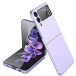 Custodia per telefono pieghevole ultrasottile spruzzata d'olio, For Samsung Galaxy Z Flip4