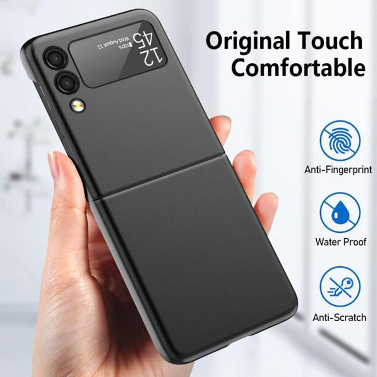 Custodia per telefono pieghevole ultrasottile spruzzata d'olio, For Samsung Galaxy Z Flip4