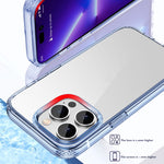 Custodia per telefono antiurto cristallina, For iPhone 12 Pro Max, For iPhone 12 Pro, For iPhone 12