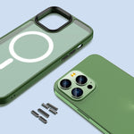 Skin Feel TPU + custodia per telefono MagSafe per PC smerigliato, For iPhone 14, For iPhone 14 Plus, For iPhone 14 Pro