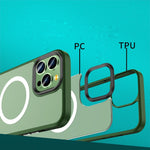 Skin Feel TPU + custodia per telefono MagSafe per PC smerigliato, For iPhone 14, For iPhone 14 Plus, For iPhone 14 Pro