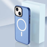 Skin Feel TPU + custodia per telefono MagSafe per PC smerigliato, For iPhone 14, For iPhone 14 Plus, For iPhone 14 Pro