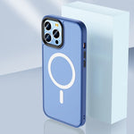 Skin Feel TPU + custodia per telefono MagSafe per PC smerigliato, For iPhone 14, For iPhone 14 Plus, For iPhone 14 Pro