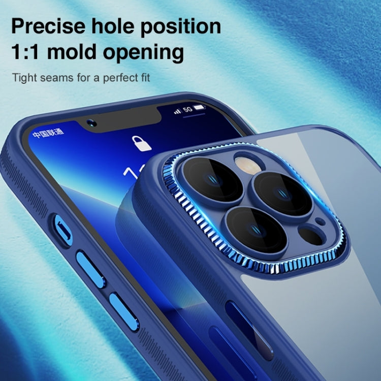 Custodia antiurto in metallo + acrilico + TPU, For iPhone 14, For iPhone 14 Plus, For iPhone 14 Pro, For iPhone 14 Pro Max