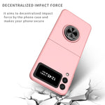 Cassa del telefono del supporto dell'anello dell'armatura, For Samsung Galaxy Z Flip4