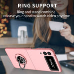 Cassa del telefono del supporto dell'anello dell'armatura, For Samsung Galaxy Z Flip4
