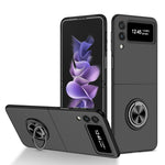 Cassa del telefono del supporto dell'anello dell'armatura, For Samsung Galaxy Z Flip4
