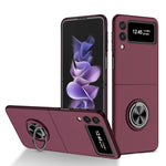 Cassa del telefono del supporto dell'anello dell'armatura, For Samsung Galaxy Z Flip4