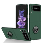 Cassa del telefono del supporto dell'anello dell'armatura, For Samsung Galaxy Z Flip4