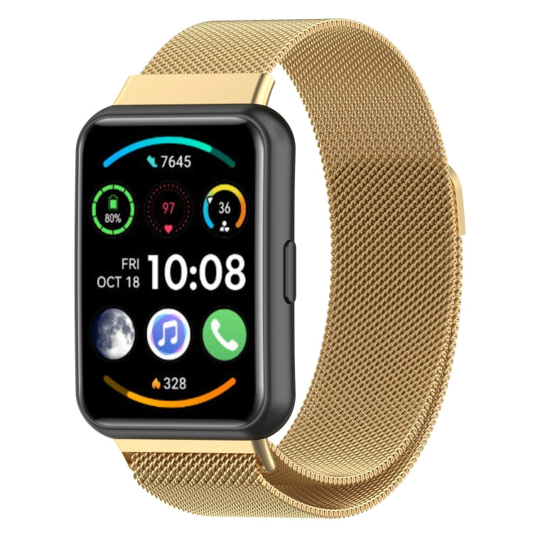 Per Huawei Watch Fit 2 Milan cinturino magnetico in acciaio inossidabile