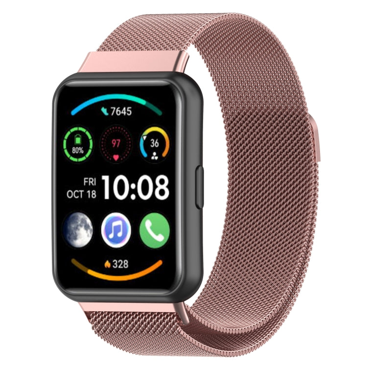 Per Huawei Watch Fit 2 Milan cinturino magnetico in acciaio inossidabile