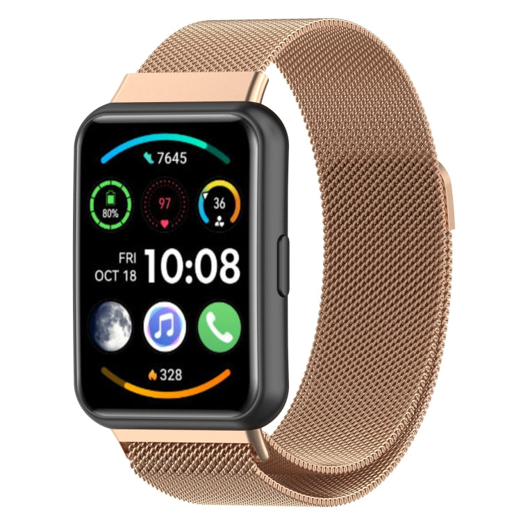 Per Huawei Watch Fit 2 Milan cinturino magnetico in acciaio inossidabile