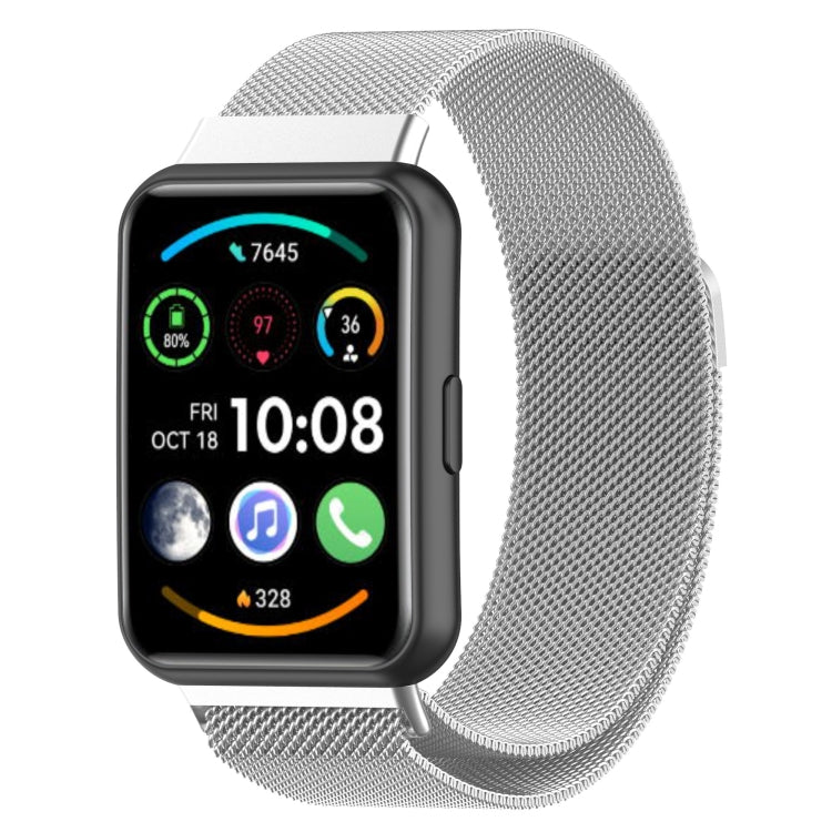 Per Huawei Watch Fit 2 Milan cinturino magnetico in acciaio inossidabile
