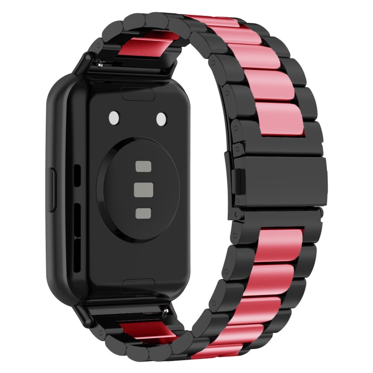 Per Huawei Watch Fit 2 cinturino in acciaio inossidabile con tre sfere in metallo