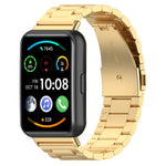 Per Huawei Watch Fit 2 cinturino in acciaio inossidabile con tre sfere in metallo