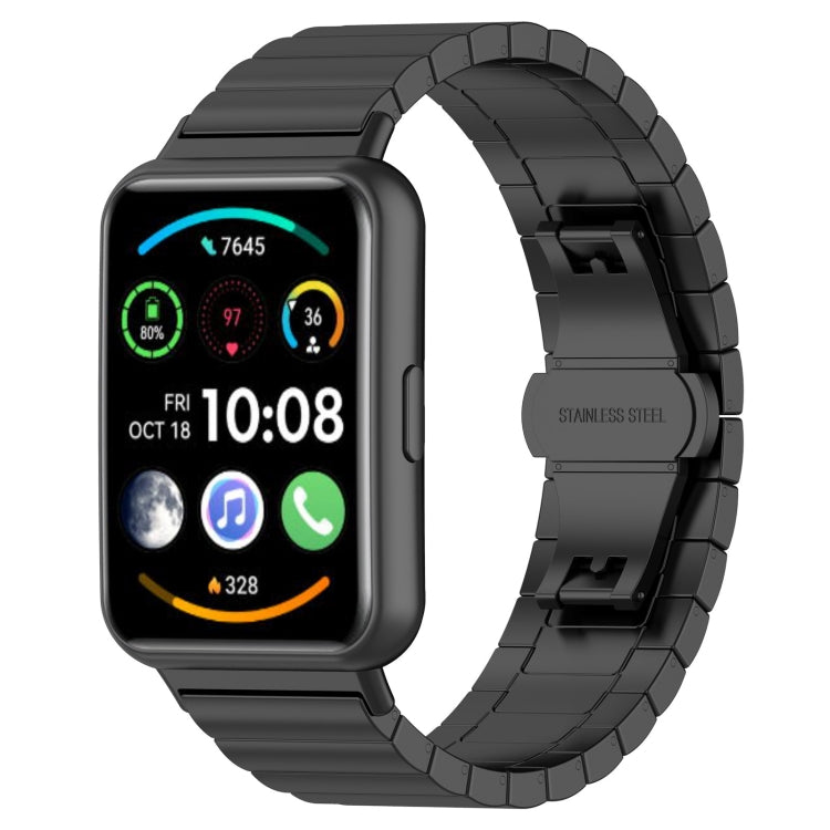 Per Huawei Watch Fit 2 cinturino in acciaio inossidabile con perlina in metallo