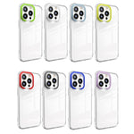 Custodia per telefono antiurto con staffa invisibile trasparente, For iPhone 14, For iPhone 14 Plus, For iPhone 14 Pro, For iPhone 14 Pro Max