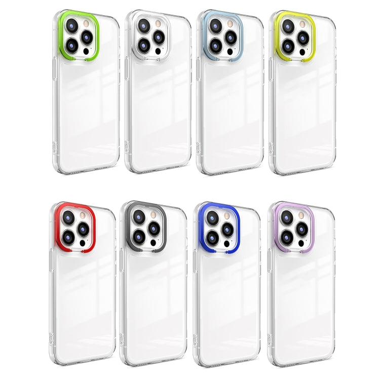 Custodia per telefono antiurto con staffa invisibile trasparente, For iPhone 14, For iPhone 14 Plus, For iPhone 14 Pro, For iPhone 14 Pro Max