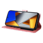 Custodia per telefono in pelle di girasole goffrata, For Xiaomi Poco M4 Pro 4G, For Xiaomi Poco X4 Pro 5G, For Xiaomi 11T / 11T Pro, For Xiaomi 12 Lite