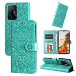 Custodia per telefono in pelle di girasole goffrata, For Xiaomi Poco M4 Pro 4G, For Xiaomi Poco X4 Pro 5G, For Xiaomi 11T / 11T Pro, For Xiaomi 12 Lite
