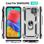 Custodia antiurto per telefono in TPU + PC, For Samsung Galaxy M33 5G