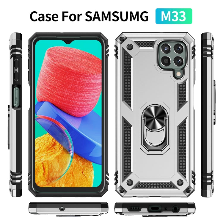 Custodia antiurto per telefono in TPU + PC, For Samsung Galaxy M33 5G