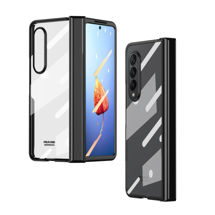 Custodia per telefono con cerniera galvanica integrata per tutto il corpo, For Samsung Galaxy Z Fold4