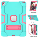 Silicone robot a contrasto + custodia per tablet PC, For iPad 6 / iPad Pro 9.7 2016