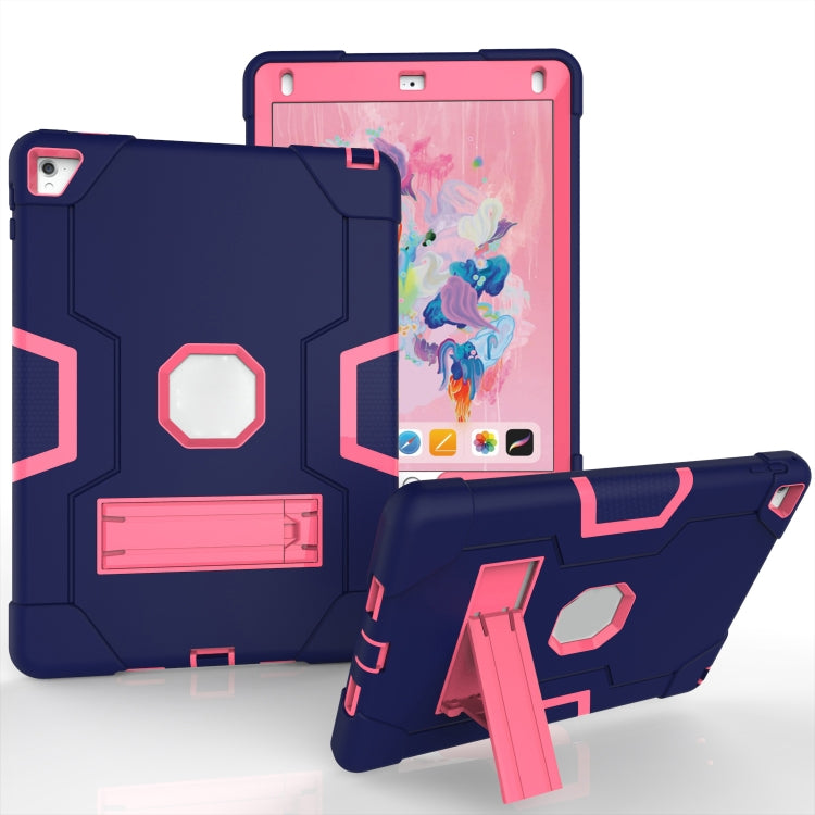 Silicone robot a contrasto + custodia per tablet PC, For iPad 6 / iPad Pro 9.7 2016
