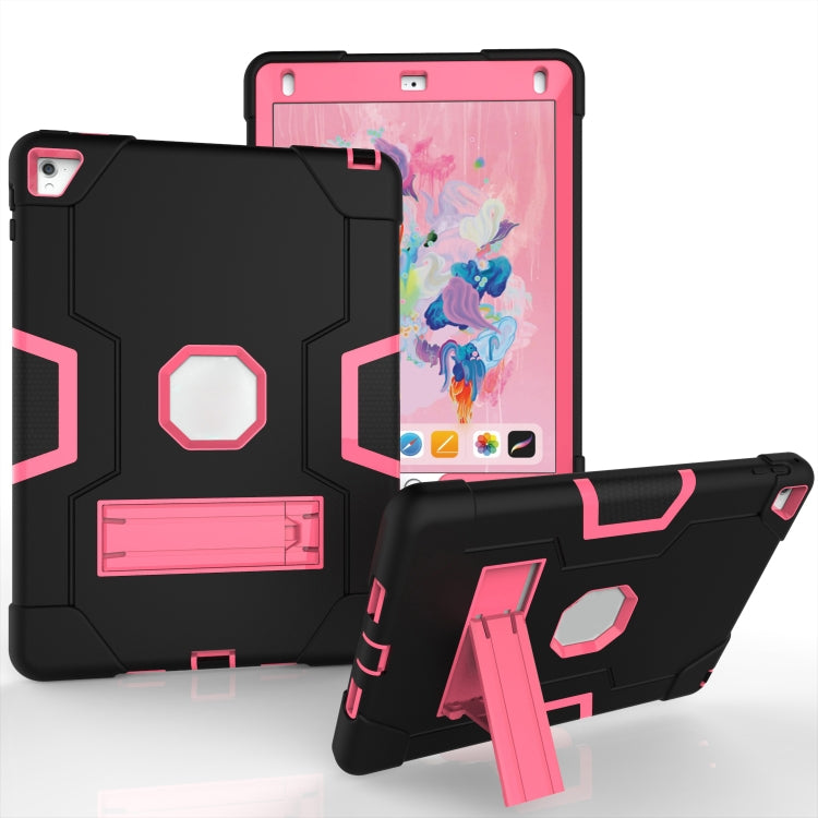 Silicone robot a contrasto + custodia per tablet PC, For iPad 6 / iPad Pro 9.7 2016