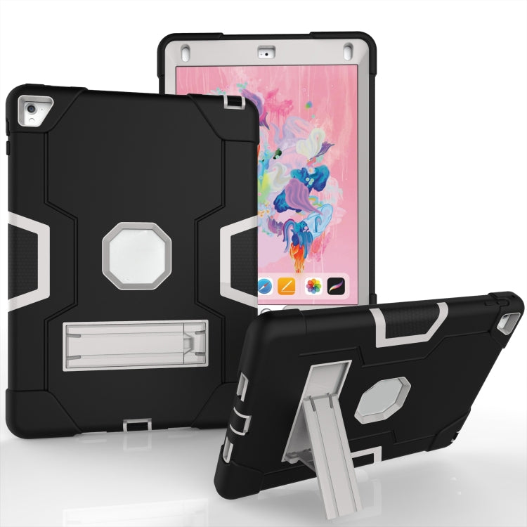 Silicone robot a contrasto + custodia per tablet PC, For iPad 6 / iPad Pro 9.7 2016