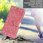 Custodia per telefono in pelle di girasole goffrata, For Samsung Galaxy S21+ 5G, For Samsung Galaxy S21 Ultra 5G, For Samsung Galaxy S21 FE 5G, For Samsung Galaxy S20