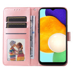 Custodia per telefono in pelle di girasole goffrata, For Samsung Galaxy A03s EU 166mm/ A02s US 166mm, For Samsung Galaxy A12 4G / 5G, For Samsung Galaxy A13 4G, For Samsung Galaxy A13 5G