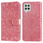 Custodia per telefono in pelle di girasole goffrata, For Samsung Galaxy A22 4G / M22 / M32 4G Global, For Samsung Galaxy A22 5G, For Samsung Galaxy A23 4G/5G / M23 5G / F23 5G, For Samsung Galaxy A32 4G