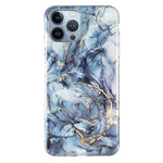 Custodia per cellulare in TPU con motivo in marmo IMD, For iPhone 13 mini, For iPhone 13, For iPhone 13 Pro, For iPhone 13 Pro Max