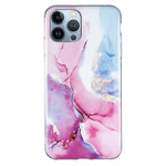 Custodia per cellulare in TPU con motivo in marmo IMD, For iPhone 13 mini, For iPhone 13, For iPhone 13 Pro, For iPhone 13 Pro Max