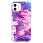Custodia per cellulare in TPU con motivo in marmo IMD, For iPhone 12 mini, For iPhone 12 / 12 Pro, For iPhone 12 Pro Max, For iPhone 11