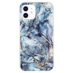 Custodia per cellulare in TPU con motivo in marmo IMD, For iPhone 12 mini, For iPhone 12 / 12 Pro, For iPhone 12 Pro Max, For iPhone 11