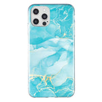 Custodia per cellulare in TPU con motivo in marmo IMD, For iPhone 12 mini, For iPhone 12 / 12 Pro, For iPhone 12 Pro Max, For iPhone 11
